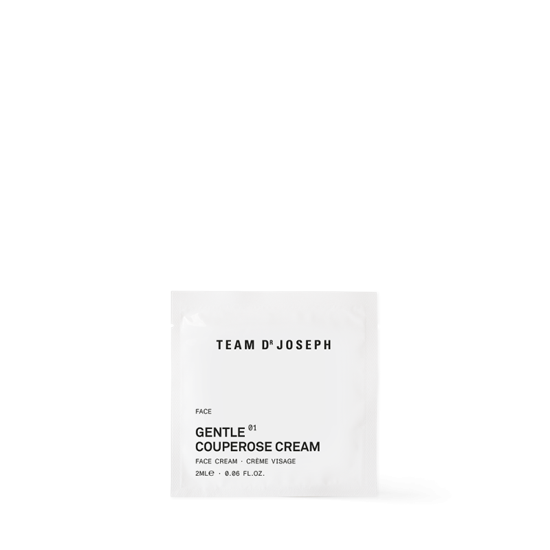 Gentle Couperose Cream Sample, 2 ml Facial care for slightly reddened skin with a tendency to couperose