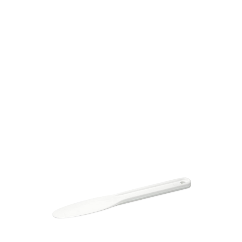 TEAM DR JOSEPH - Spatel aus Kunststoff weiß 19 cm