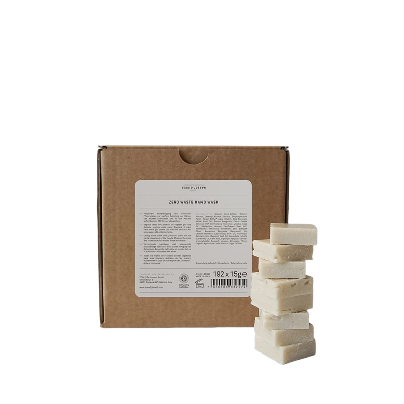 Zero Waste Amenities - HAND WASH Box mit 192 Stück - Farbe: WHITE PEARL