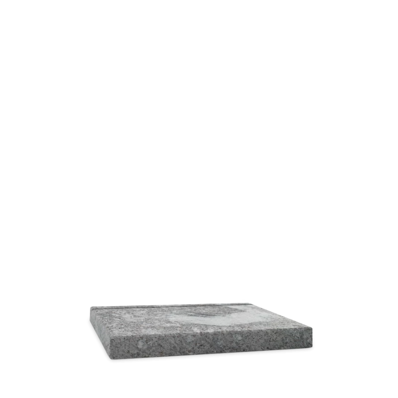 Fuß aus Gneis-Naturstein für Aufsteller Serum/Age Repair Miracle Drops 210mm x 160mm x 18mm
